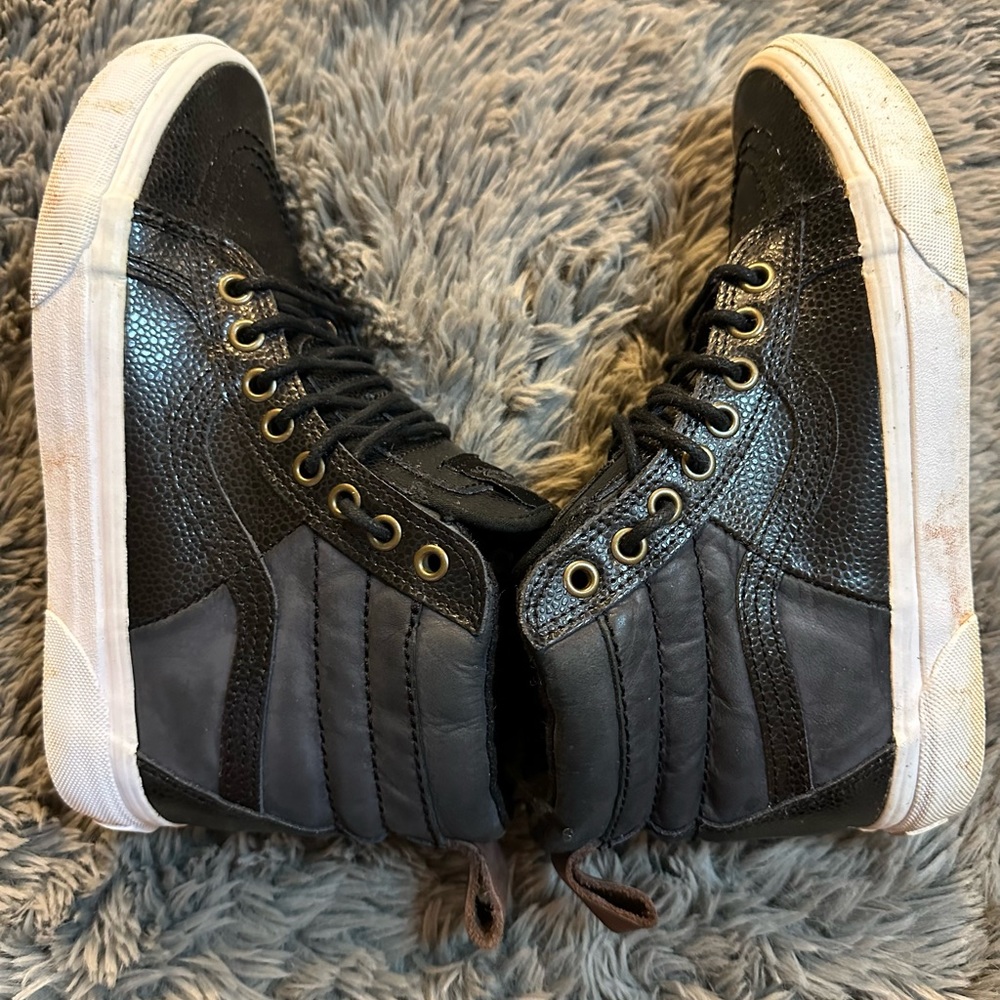 Vans Black High-Top Sneakers